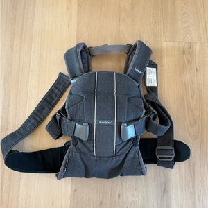 BabyBjorn Charcoal Baby Front Carrier